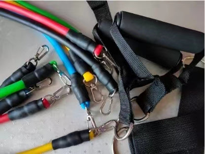 Resistance Bands Home Fitness Workouts Set Chest Expander Door Anchor Legs Ankle Indoor Sports Fashion leisure fitness lacing rope