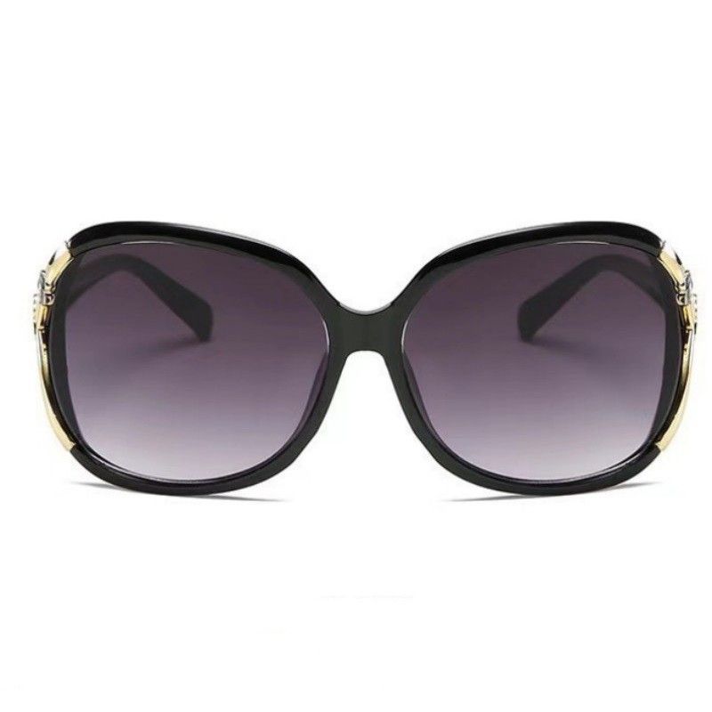 Sunglasses Glasses Women's Retro Thick-edge Frame Trendy