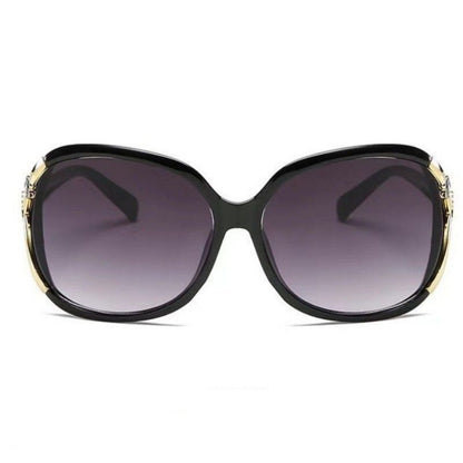 Sunglasses Glasses Women's Retro Thick-edge Frame Trendy