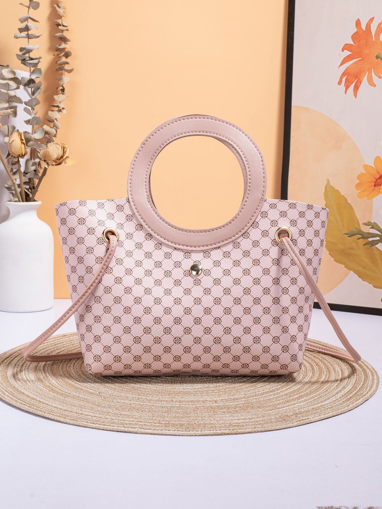 Fashion foreign handbags basket bag small niche all-in-one crossbody bag