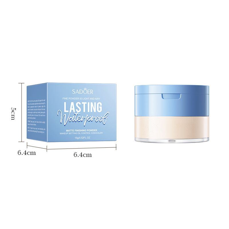 Matte Loose Powder – Concealing, Contouring, and Setting Makeup Powder