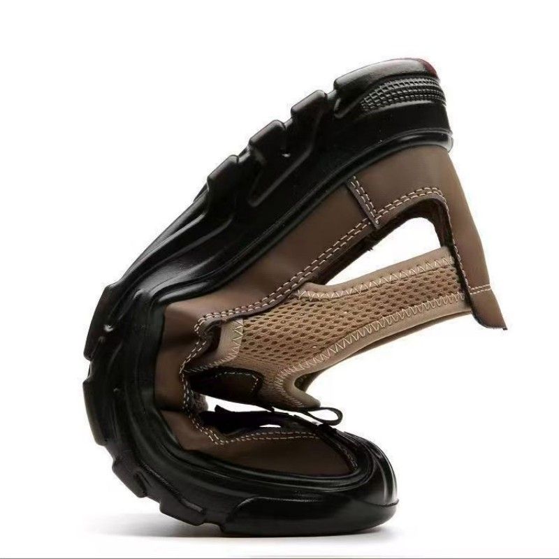 Summer sandals mesh cloth head breathable Shoes hollow-out outdoor casual all-match non-slip sandals