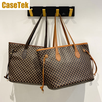 New Arrival big tote bag handbag shoulder women's fashion big size shopping travel bag CaseTek PU leather bag big capacity