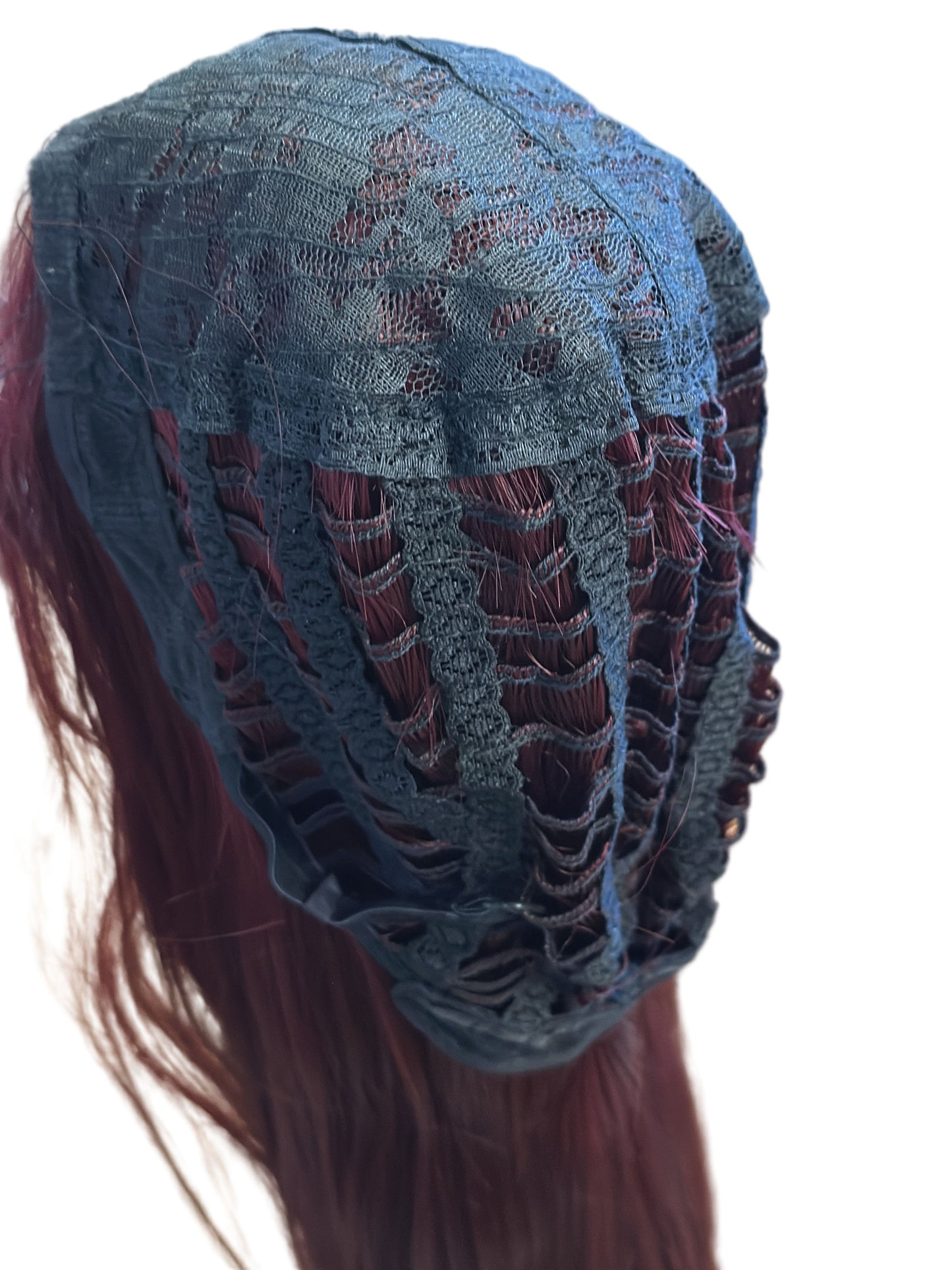 Synthetic Long Straight Wigs - 28 inch Vibrant Red | Natural Look(African Women, Quick Install, Birthday Gift,Affordable party wigs)