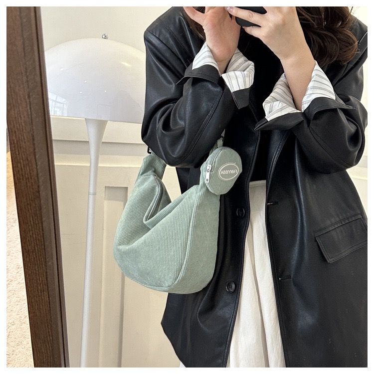 2PCS Women Shoulder Bag Messenger Bag Girl Casual Handbag Ladies Bags Fast Delivery Within 1-5 Days