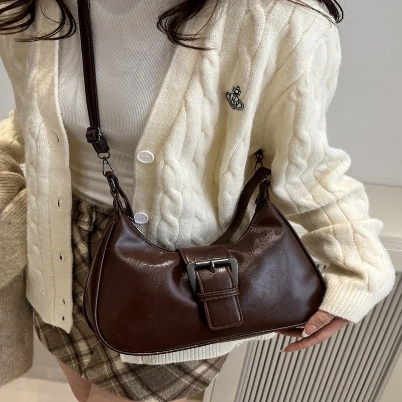 Mateamoda Versatile Hobo Bag for Casual Chic Underarm Handbag Crossbody Bag