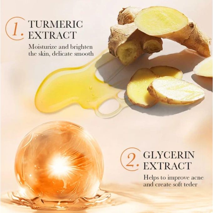 Sadoer Turmeric Face Cream, Anti Oxidation Tumeric Cream , Face Cream For Deep Moisturizing akin to Vitamin C, Prevents Acnes, Oil Control and Soothing, skin Repair