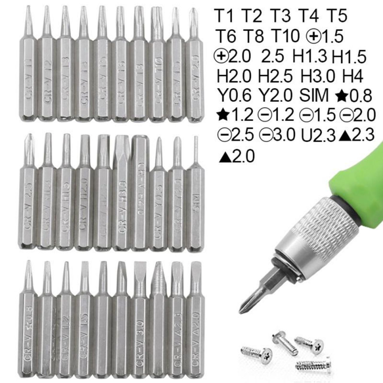 32 in 1 Multi-function screwdriver repair Phone repair tools Screwdriver Set
