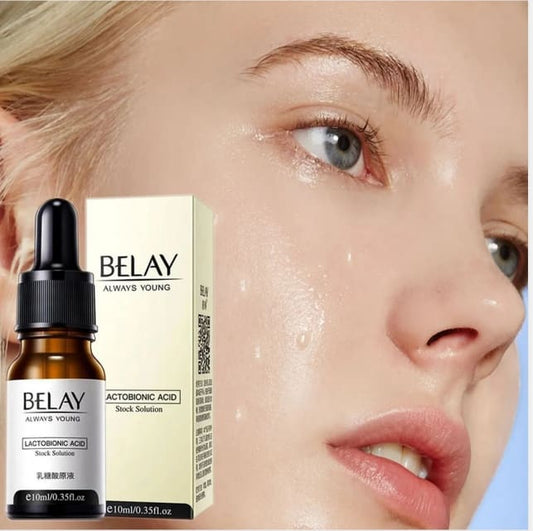 Lactobionic Acid Shrink Pores Serum Korean Cosmetics Fade Fine Lines Anti-Aging Face Care Whiten Moisturizing Skin Care