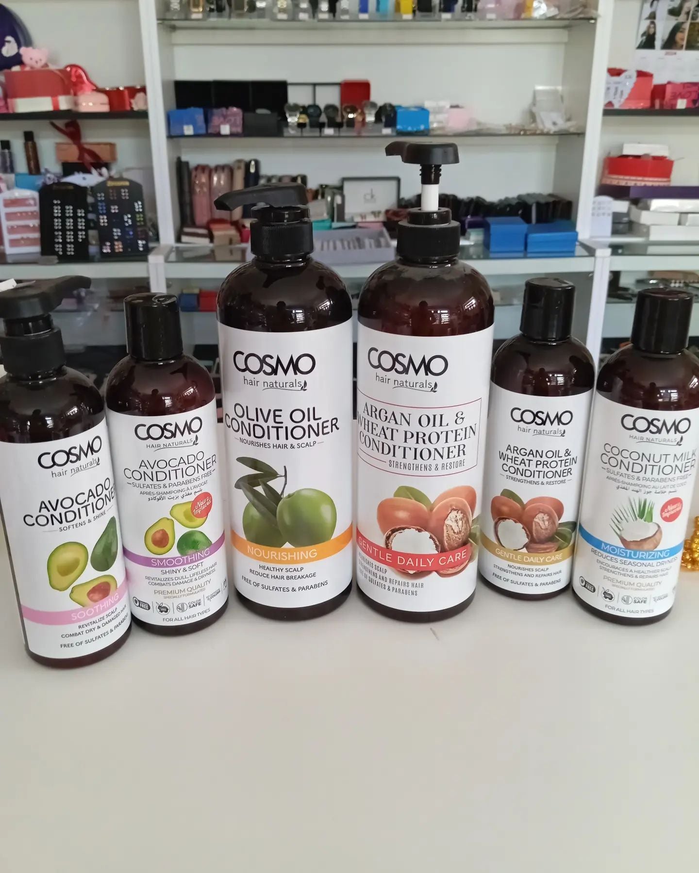 Cosmo Nourishing Olive Oil Shampoo - 480 ML - Hair Care Enriched With Olive Oil That Effectively Nourishes and Conditions Your Hair and Scalp Hair Care Shampoo