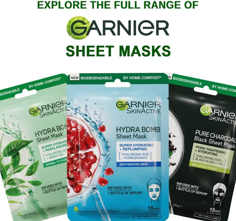Garnier Skin Active Hydrabomb Chamomile Tissue Face Mask
