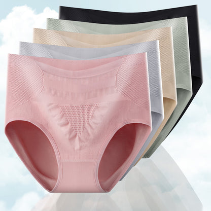 5PC colors random Woman's panties High waist shaping antibacterial panties ladies tummy tuck buttock lifting seamless underwear girls briefs lingerie