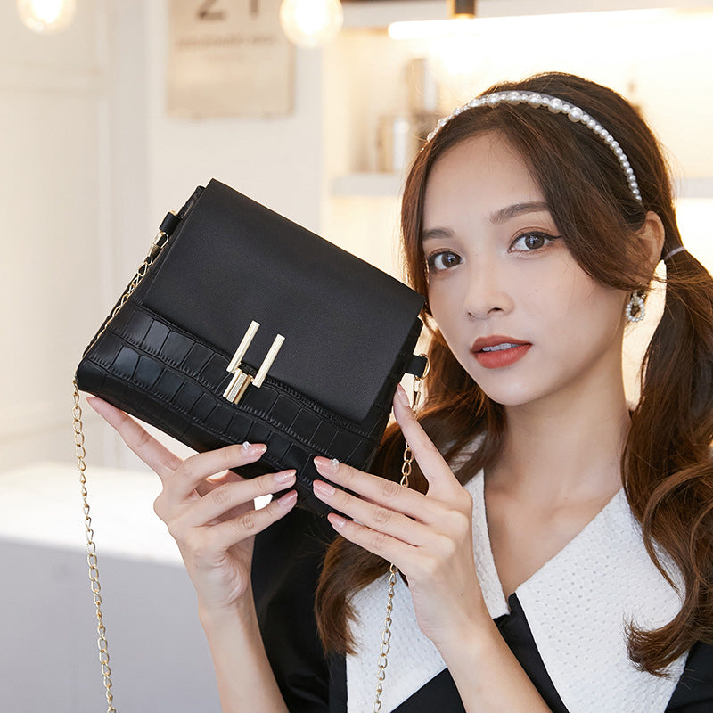 Fashion Lady Simple Shoulder Bag Classic Handbag PU Leather Handbags Sling Bags Crossbody Bags FOR Ladies Gift