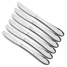 STEEL 6PCS BUTTER KNIVES