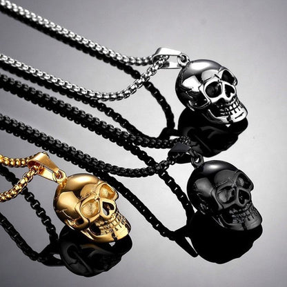 Oversized Skull Necklace Men'S Fashion Fashion Accessories