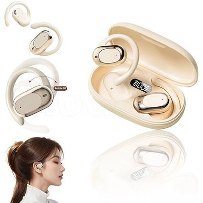 Bluetooth Earphones TWS Wireless Earpods Waterproof Sport Earbuds with Microphone Music Bluetooth 5.4 Dual Stereo Noise Reduction Bass Touch Control Long Standby Headset Earphone
