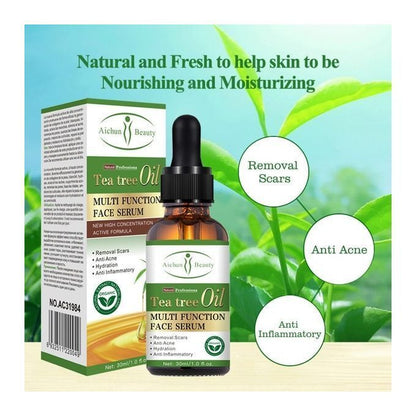 Aichun Beauty Tea Tree Oil Multifunction Face Serum - Anti-acne, Remove Scar Teatree Beauty Skin Care