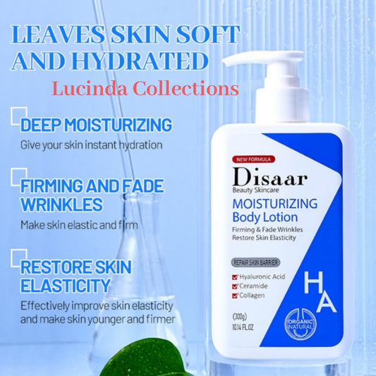 Hyaluronic Acid Moisturizing Body Lotion Firming Fade Wrinkles Skin Elasticity HA - Disaar