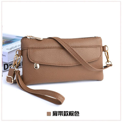 Women's Portable Fashion Wallet PU Leather Hangbag Female Long Clutch Purses Coin Pocket Phone Pocket For Ladies Money Bag