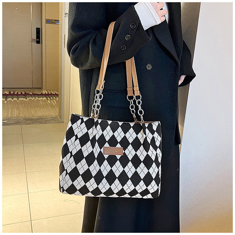 ladies handbag women shoulder satchel bag canvas large capacity