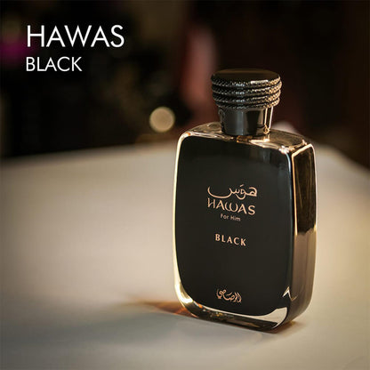 Rasasi Hawas Black for Him Eau de Parfum 100ml