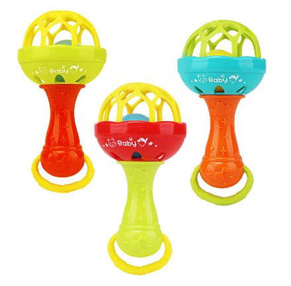 2pc Rattles baby toy Develop Baby Intelligence Grasping Hand Bell Rattle girl boy baby Toys Fast delivery within 1-5 days