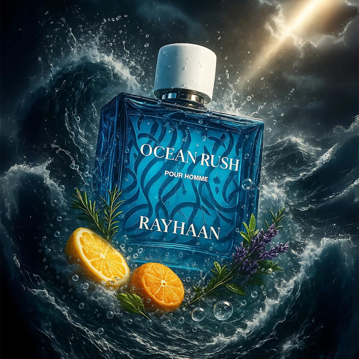 Rayhaan Ocean Rush Pour Homme Eau de Parfum 100ml