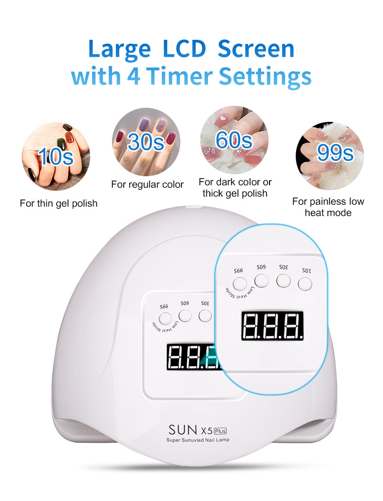 Led Lamp For Nails Uv Nail Drying Light For Gel Nail Manicure Polish Cabin Lamps Dryer Machine Nails Equipment Professional