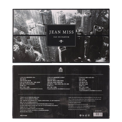 30ml*3 Bottles Men's Perfume Set Cologne Gift Set Refreshing Fruity Notes Long Lasting Fragrance For Dating and Daily Life