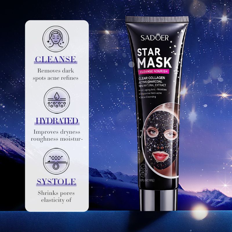 Starry Peel-Off Mask – Removes Blackheads, Acne, and Dead Skin Cells