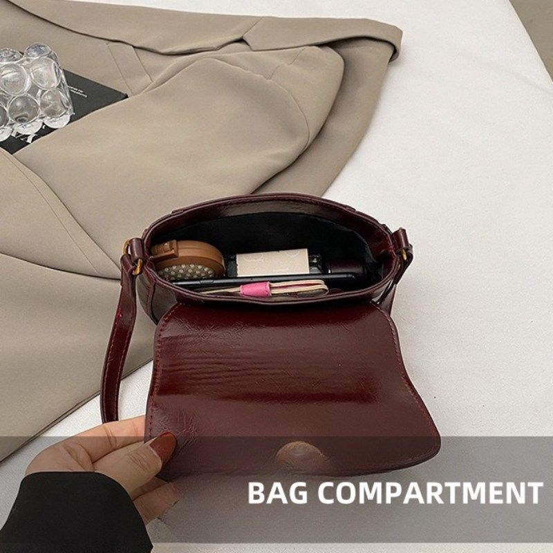 Mateamoda Croc Glam Shoulder Bag Underarm Handbag