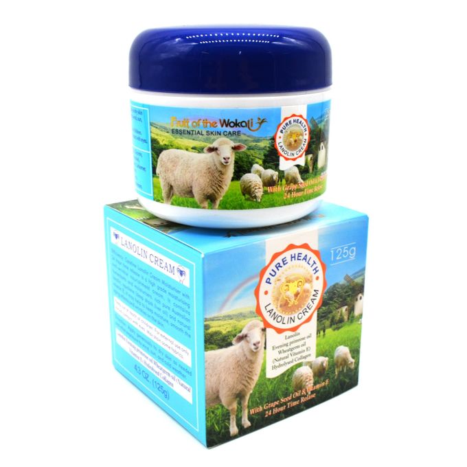 Fruit of the Wokali Pure Health Lanolin Cream Lotion With Grape Seed Oil & Vitamin E