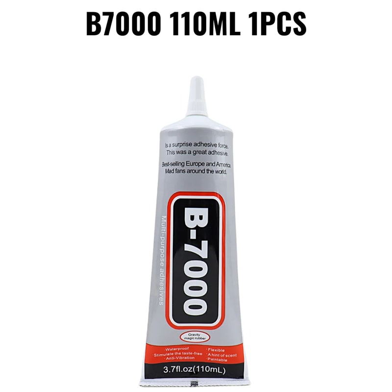 15ML 50ML 110ML B7000 Clear Contact Phone Repair Adhesive Universal Glass Plastic DIY Glue Multipurpose Jewelry Rhinestone Super Glue Cell Phone LCD Touch Screen Glue