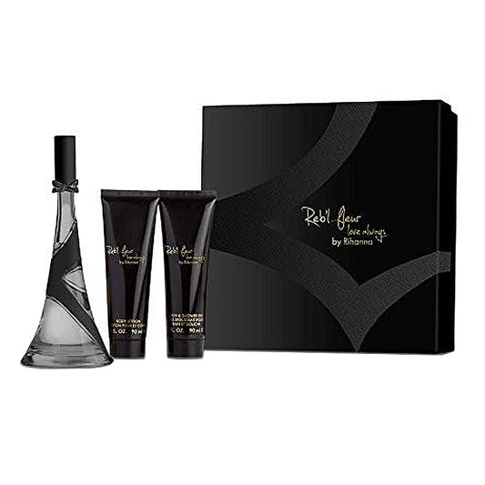 Rebl Fleur Love Always EDP 3 piece Gift Set with BL & SG
