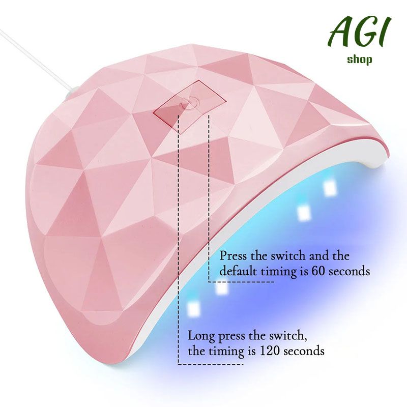 88W LED Nail Drying Lamp Manicure UV Nail Dryer Curing Gel Nail Polish 18 Lights USB Charge Professional Manicure Pedicure Nail Lamp Tools Equipment Sun Light Nail Art Tools