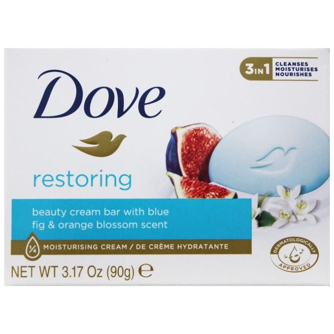 Restoring Beauty Cream Soap Bar with Blue Fig & Orange Blossom 90g