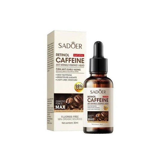 Retinol And Caffeine Anti-wrinkle Essence Hydrating Face Serum