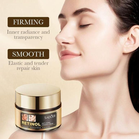 Retinol Cream For Face - Day And Night Moisturizer Face Cream For Skin Tightening Anti Wrinkles - Anti Aging Face Moisturizer For Women And Men, 50g
