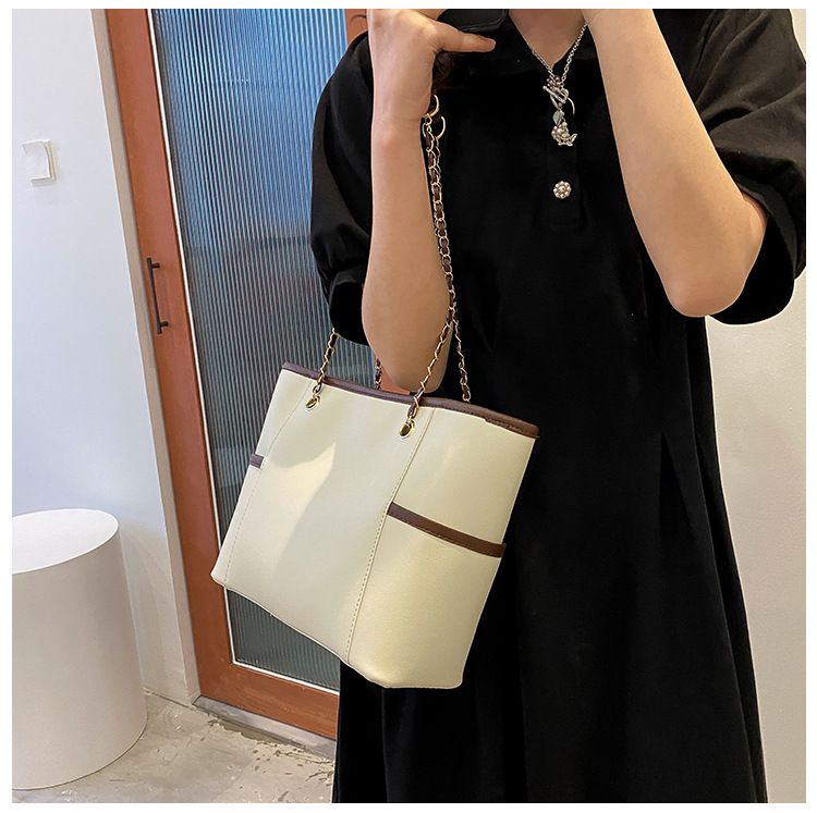 Ladies Shoulder Bag Women Handbags Tote Bag Commuter bag PU Chain Bag