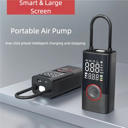 4000 Ah Wireless Car Air Compressor Air Pump PortableAir Pump Electric Tire Inflator Pump for Motorcycle Bicycle Boat AUTO Tyre Balls Inflatable,power bank,portable charger