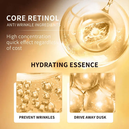 SADOER Retinol Eye Serum Anti Dark Circle Eye Bags Removal Dark Circles Puffines Whitening Lightening Cream Wrinkle Removal Serum Eyes Firming Skin Care Beauty