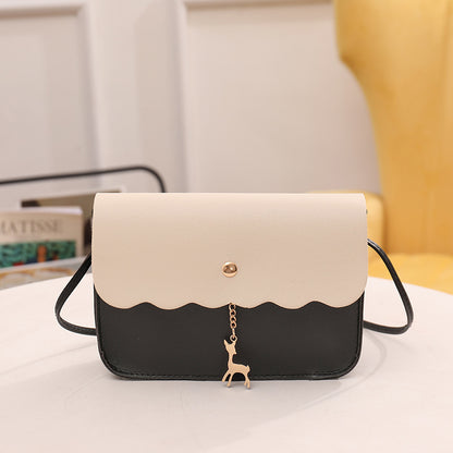 Fashion Lady Simple Shoulder cute deer Bag Classic Handbag PU Leather Handbags Sling Bags Crossbody Bags FOR Ladies Gift