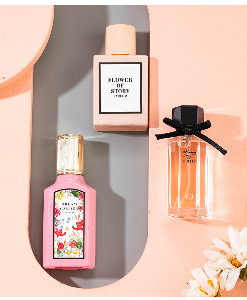 3PCS Women's Perfume 25ML Suit Fresh And Durable