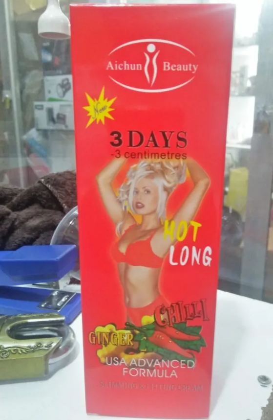 Slimming Cream Aichun Beauty 3 Days Hot Long Chilli and Ginger Slimming Cream Red