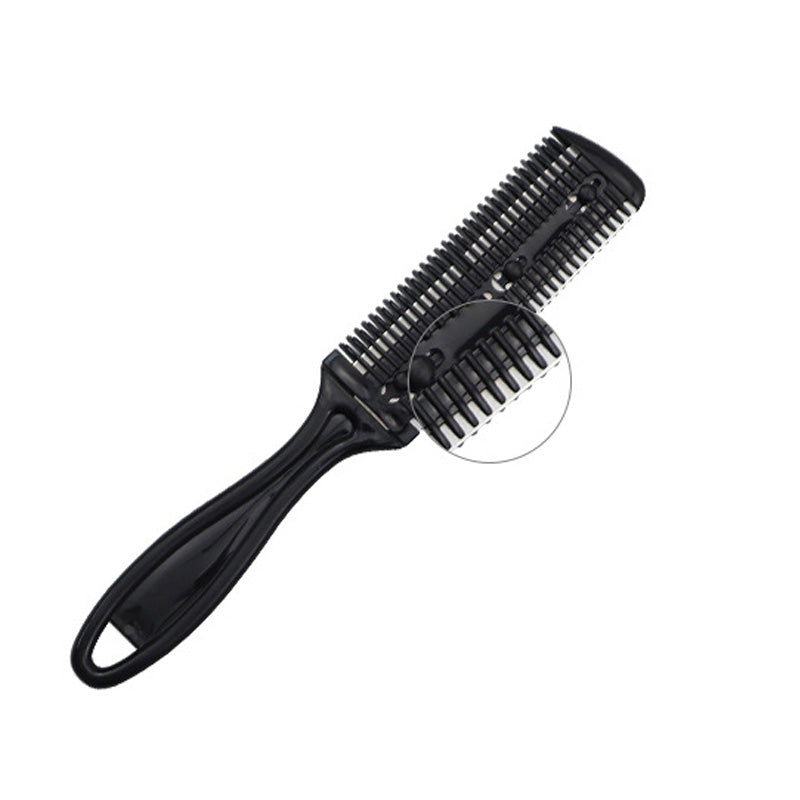 New Arrival Hair Cut Styling Barber Scissor Razor Magic Blade Comb Hairdressing Tool Kit 1PCS Top Quality Double-Sided Knife Hair Scissors