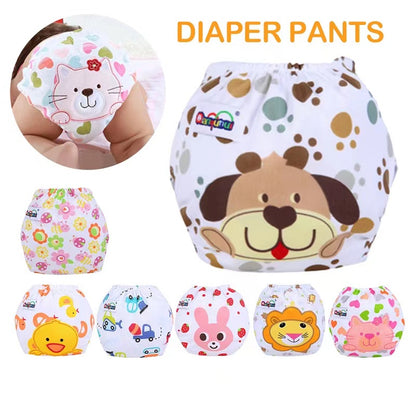 Baby Washable Diappers Waterproof Potty Training Pants Baby Toddler Kid Underwear Cloth Diaper