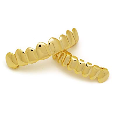 rapper teeth grillz dental mouth tooth grillz set hip hop tooth cap/caps grillz tooth hiphop rapper jewelry for men women fashion accessories costume/halloween party cosplay grillzs hip hop teeth