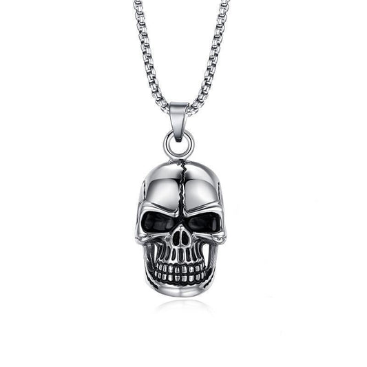 Oversized Skull Necklace Men'S Fashion Fashion Accessories