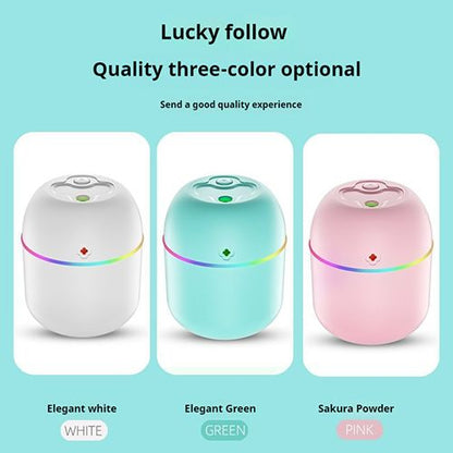 220ML Air Humidifier Home USB Bottle Aroma Essential Oil Diffuser LED Backlight For Home Car USB Fogger Mist Maker with LED Night Lamp 2023 Mist Maker Refresher