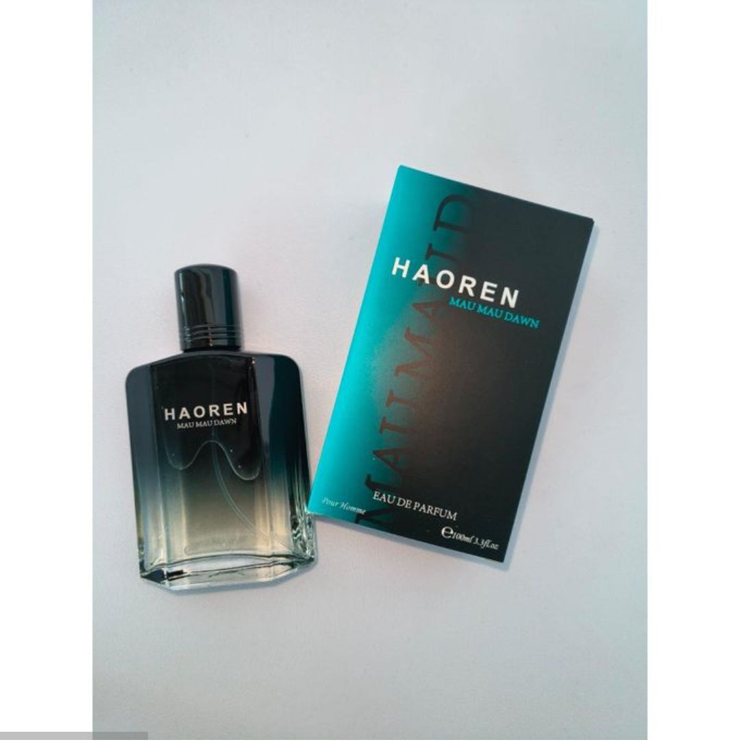 HAOREN Mau Mau Dawn Eau de Parfum Unisex 100ml - Amber Oud Scent, Bold Daily Wear, Office & Evening Fragrance, Gift for Her & Him